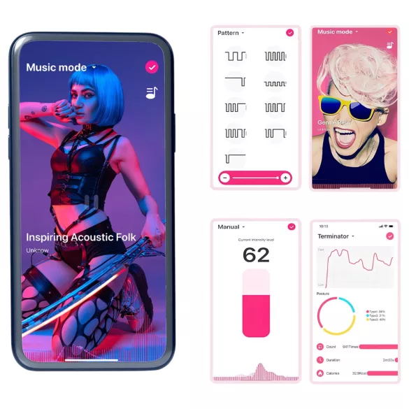 Magic Motion - set par vibratora (roze-zelena)