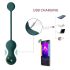 Magic Motion Crystal Duo - pametni set ljubavnih kuglica - (zelene)