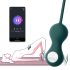 Magic Motion Crystal Duo - pametni set ljubavnih kuglica - (zelene)