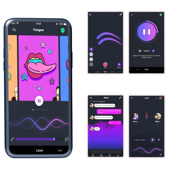 Magic Motion Crystal Duo - pametni set ljubavnih kuglica - (zelene)