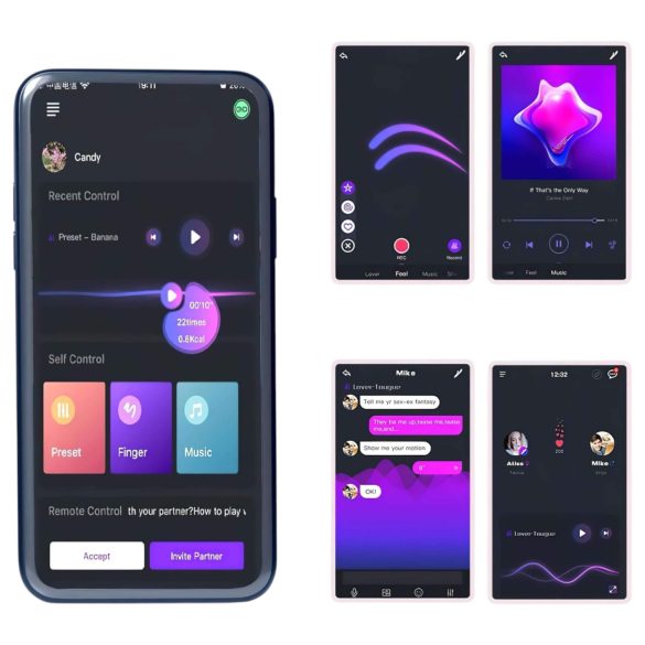 Magic Motion Rise - pametna vibrirajuća prstenjača za penis, punjiva (crna)