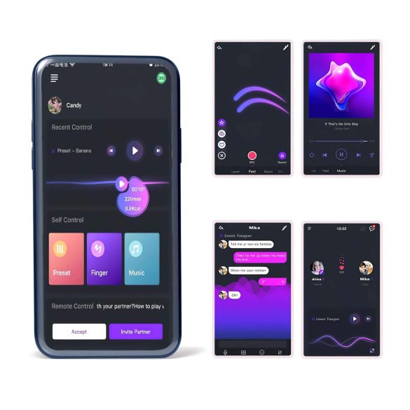 Magic Motion Rise - pametna vibrirajuća penis prsten sa baterijom (zelena)