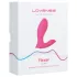LOVENSE Flexer Panty - punjivi 2u1 vibrator (roze)