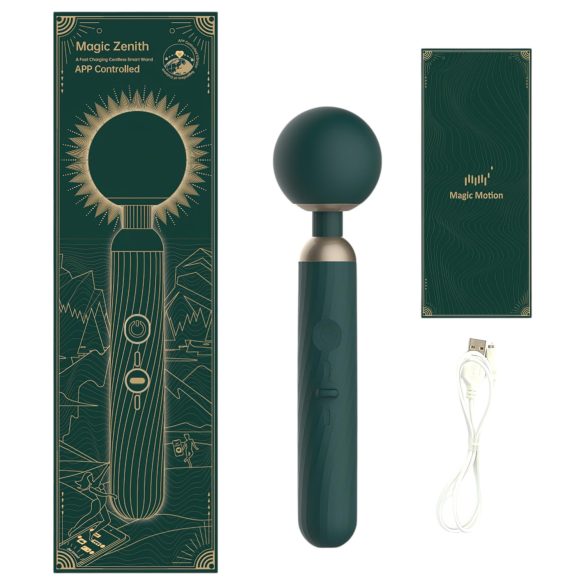 Magic Motion Zenith - pametni masažer vibrator (zelena)