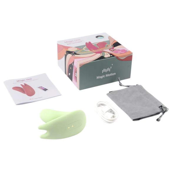 Magic Motion Umi - pametni 2u1 vibrator (zelena)