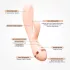 Vush Muse - punjivi vodootporni vibrator s klitoralnim lukom (pink)