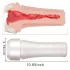 Tracy's Dog 3D Stroker - realistična veštačka vagina u futroli (bela-prirodna)